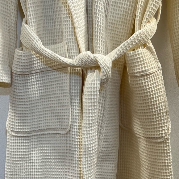 Majestic Gender Waffle Organic Cotton Robe Z. - Picture 10 of 13